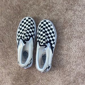 Used Checkered Vans